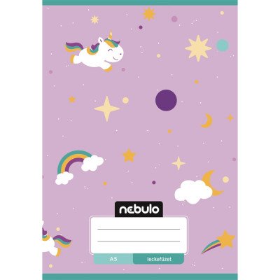 Füzet, A5, lecke, 20-32, Mix minták, 16 db/csomag Nebulo Füzet, A5, lecke, 20-32, Mix minták, 16 db/csomag Nebulo