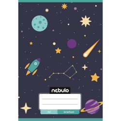 Füzet, A5, lecke, 20-32, Mix minták, 16 db/csomag Nebulo Író- irodaszer, papíráru Nebulo