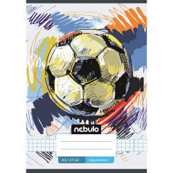Füzet, A5, kockás, 27-32, Vagány minták, 16 db/csomag Nebulo Író- irodaszer, papíráru Nebulo