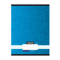 Füzet, A4, kockás, 87-32, Xtreme minták, 12 db/csomag Nebulo