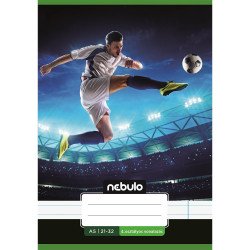 Füzet, A5, 4. osztályos vonalas, 21-32, Vagány minták, II., 16 db/csomag Nebulo Író- irodaszer, papíráru Nebulo
