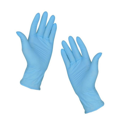 Gumikesztyű nitril púdermentes XS 200 db/doboz Maxter kék Gumikesztyű nitril púdermentes XS 200 db/doboz Maxter kék