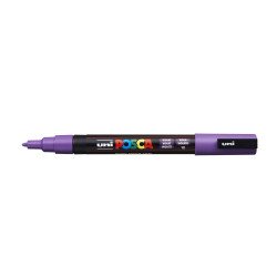 Dekormarker 0,9-1,3mm, Uni Posca PC-3M lila Író- irodaszer, papíráru Uni