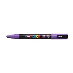 Dekormarker 0,9-1,3mm, Uni Posca PC-3M lila Író- irodaszer, papíráru Uni