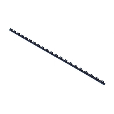 Spirál műanyag 6mm, Bluering® fekete Spirál műanyag 6mm, Bluering® fekete