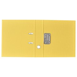 Iratrendező A4, 7,5cm, két oldalt PP borítás,lapraszerelt, Bluering® Premium sárga Író- irodaszer, papíráru Bluering