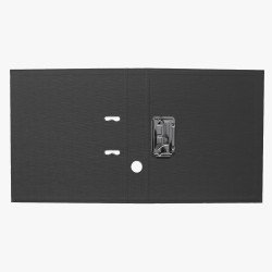 Iratrendező A4, 5cm, két oldalt PP borítás,lapraszerelt, Bluering® Premium fekete Író- irodaszer, papíráru Bluering
