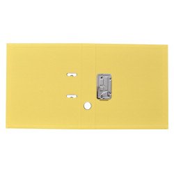 Iratrendező A4, 5cm, két oldalt PP borítás,lapraszerelt, Bluering® Premium sárga Író- irodaszer, papíráru Bluering
