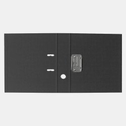 Iratrendező A4, 7,5cm, két oldalt PP borítás,lapraszerelt, Bluering® Premium fekete Író- irodaszer, papíráru Bluering