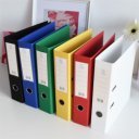 Iratrendező A4, 7,5cm, két oldalt PP borítás,lapraszerelt, Bluering® Premium kék