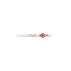Golyóstoll 0,8mm, nyomógombos Ico kokárdás, 10 db/csomag, írásszín kék Író- irodaszer, papíráru Ico