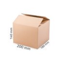 Karton doboz 200 x 180 x 140 mm 3 rétegű