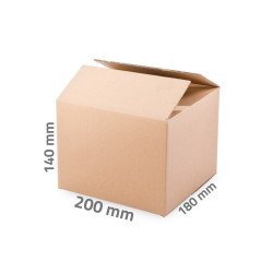 Karton doboz 200 x 180 x 140 mm 3 rétegű Javítás, ragasztás, csomagolás Egyéb