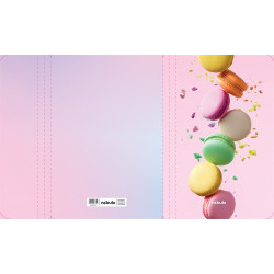 Gumis mappa, A4, Macaron, Nebulo Író- irodaszer, papíráru Nebulo