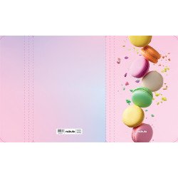 Gumis mappa, A4, Macaron, Nebulo Író- irodaszer, papíráru Nebulo