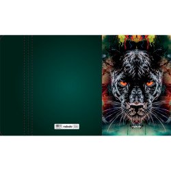 Gumis mappa, A4, Párduc, Nebulo Író- irodaszer, papíráru Nebulo