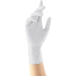 Gumikesztyű latex púdermentes S 100 db/doboz GMT Super Gloves fehér Iroda üzemeltetés, munkavédelem GMT