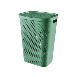 Szennyestartó tetővel 60 literes Infinity Curver_245809 zöld Iroda üzemeltetés, munkavédelem Curver