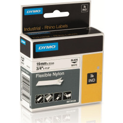 Feliratozógép szalag tartós Dymo 18483 12mmx5,5m ORIGINAL fekete/fehér Nyomtatók, másolók, kellékeik Dymo