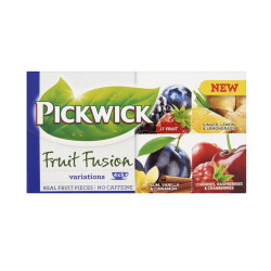 Gyümölcs tea 20x1,9 g Pickwick Fruit fusion kék Teák Pickwick