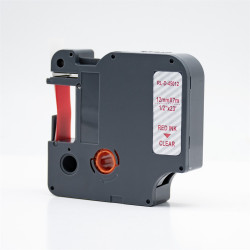 Feliratozógép szalag kompatibilis Dymo D1 S0720520/45012 12mmx7m ECO piros/víztiszta Nyomtatók, másolók, kellékeik Eco