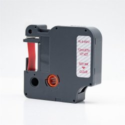 Feliratozógép szalag kompatibilis Dymo D1 S0720520/45012 12mmx7m ECO piros/víztiszta Nyomtatók, másolók, kellékeik Eco