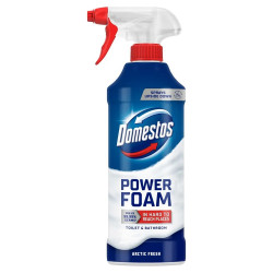 WC és fürdőszoba tisztító hab 435 ml Domestos Power Foam Arctic Fresh Iroda üzemeltetés, munkavédelem Domestos