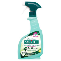 Fertőtlenítő hatású univerzális tisztítószer szórófejes 500 ml Lime Pure Sanytol_4 Actions Iroda üzemeltetés, munkavédelem Sanytol