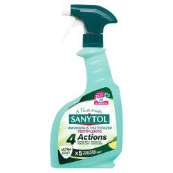 Fertőtlenítő hatású univerzális tisztítószer szórófejes 500 ml Lime Pure Sanytol_4 Actions Iroda üzemeltetés, munkavédelem Sanytol