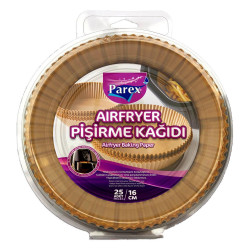 Sütőpapír Air Fryer forrólevegős sütőbe kerek D 16 cm 50 db/csomag Iroda üzemeltetés, munkavédelem Egyéb
