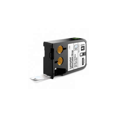 Feliratozógép szalag Dymo XTL 1868704 21mmx21mm, ORIGINAL, poliészter, fehér/fekete Feliratozógép szalag Dymo XTL 1868704 21mmx21mm, ORIGINAL, poliészter, fehér/fekete