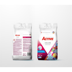 Mosópor 2,7 kg (40 mosás) zsákos színes ruhákhoz Active Color Iroda üzemeltetés, munkavédelem Egyéb