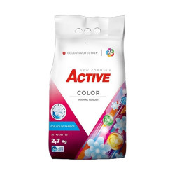 Mosópor 2,7 kg (40 mosás) zsákos színes ruhákhoz Active Color Iroda üzemeltetés, munkavédelem Egyéb