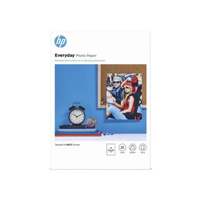 Fotópapír, tintasugaras, A4, 200 g, fényes 25ív/csomag, HP Q5451A Fotópapír, tintasugaras, A4, 200 g, fényes 25ív/csomag, HP Q5451A
