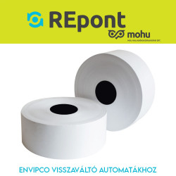 Hőpapír 57mm széles, 232fm hosszú, cséve 40mm, BPA mentes nyomatlan, ENVIPCO MOHU visszaváltó gépekhez Bluering® Író- irodaszer, papíráru Bluering