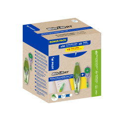 Hibajavító roller GREENPACK 10+10 nyomógombos hibajavító + betét Whiteline RT Pilot Javítás, ragasztás, csomagolás Pilot