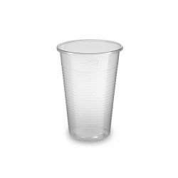 Pohár 2 dl műanyag 100 db/csomag, áttetsző Pohár, kehely Egyéb