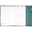 Határidőnapló mágnessel záródó, fehér lapokkal Fox 130x160 mm, Presco