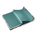 Határidőnapló mágnessel záródó, fehér lapokkal Fox 130x160 mm, Presco