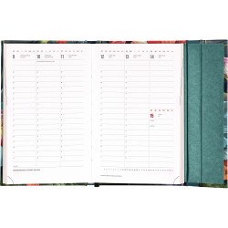 Határidőnapló mágnessel záródó, fehér lapokkal Fox 130x160 mm, Presco Író- irodaszer, papíráru Presco