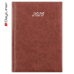 Határidőnapló Rebel B5 heti, krémszínű lapokkal bordó Dayliner 2026. Író- irodaszer, papíráru Dayliner