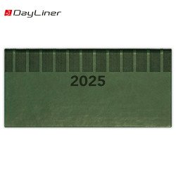 Zsebnaptár Tucson fekvő heti, fehér lapokkal zöld Dayliner 2026. Író- irodaszer, papíráru Dayliner