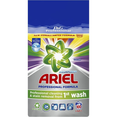 Mosópor 5,5 kg (100 mosás) színes ruhákhoz Ariel Professional Color