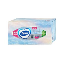 Papírzsebkendő 3 rétegű 150 db/doboz Zewa Deluxe Iroda üzemeltetés, munkavédelem Zewa