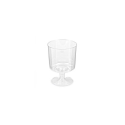 Pohár 2 dl műanyag talpas 10 db/csomag Pohár, kehely Egyéb