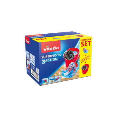 Felmosó szett mikroszálas_Supermocio Set Vileda_F1532V Felmosó szett mikroszálas_Supermocio Set Vileda_F1532V