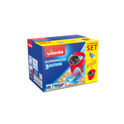 Felmosó szett mikroszálas_Supermocio Set Vileda_F1532V Iroda üzemeltetés, munkavédelem Vileda háztartási