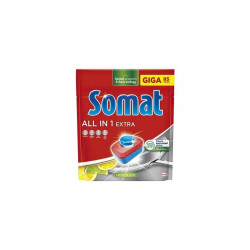 Mosogatógép tabletta 85 db/doboz All in One Somat Lemon&Lime Iroda üzemeltetés, munkavédelem Somat