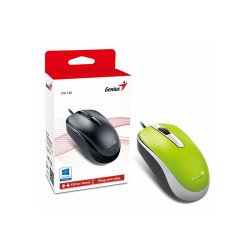 Egér optikai vezetékes DX-120 Genius zöld Számítástechnika és kellékei Genius