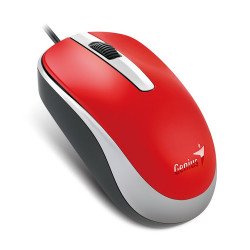 Egér optikai vezetékes DX-120 Genius piros Számítástechnika és kellékei Genius